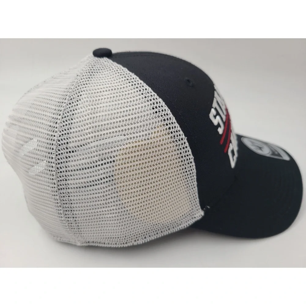 Stanford University Cardinal 47 Brand MVP Mesh Trucker Snapback Hat Cap Men NCAA